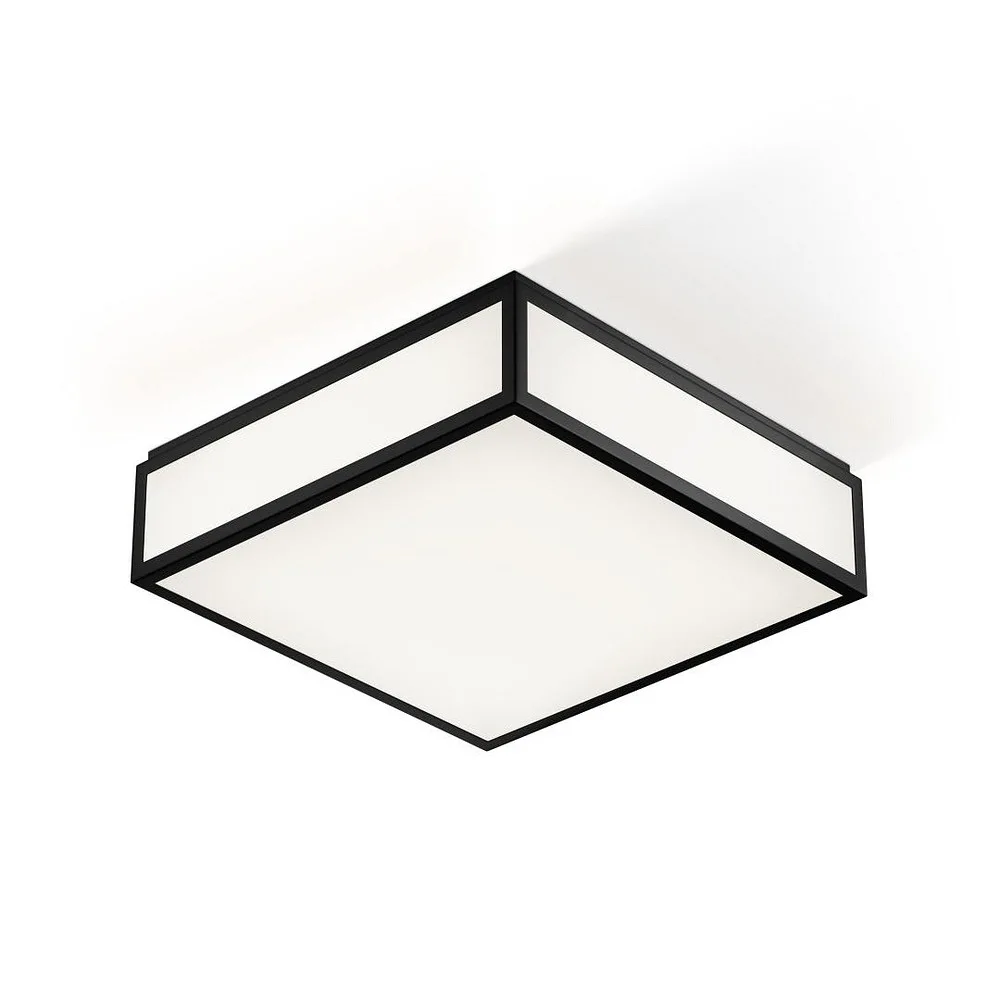 [DEC-0219360] Decor Walther Applique et plafonnier LED BAUHAUS 3 N LED, 25W, 3000K, IP44 (noir mat)