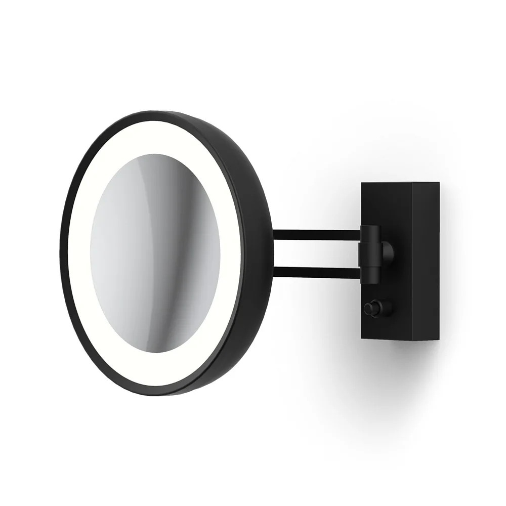 [DEC-0123860] Decor Walther Miroir cosmétique lumineux BS 36 LED grossissement 7x IP 44 (noir mat)