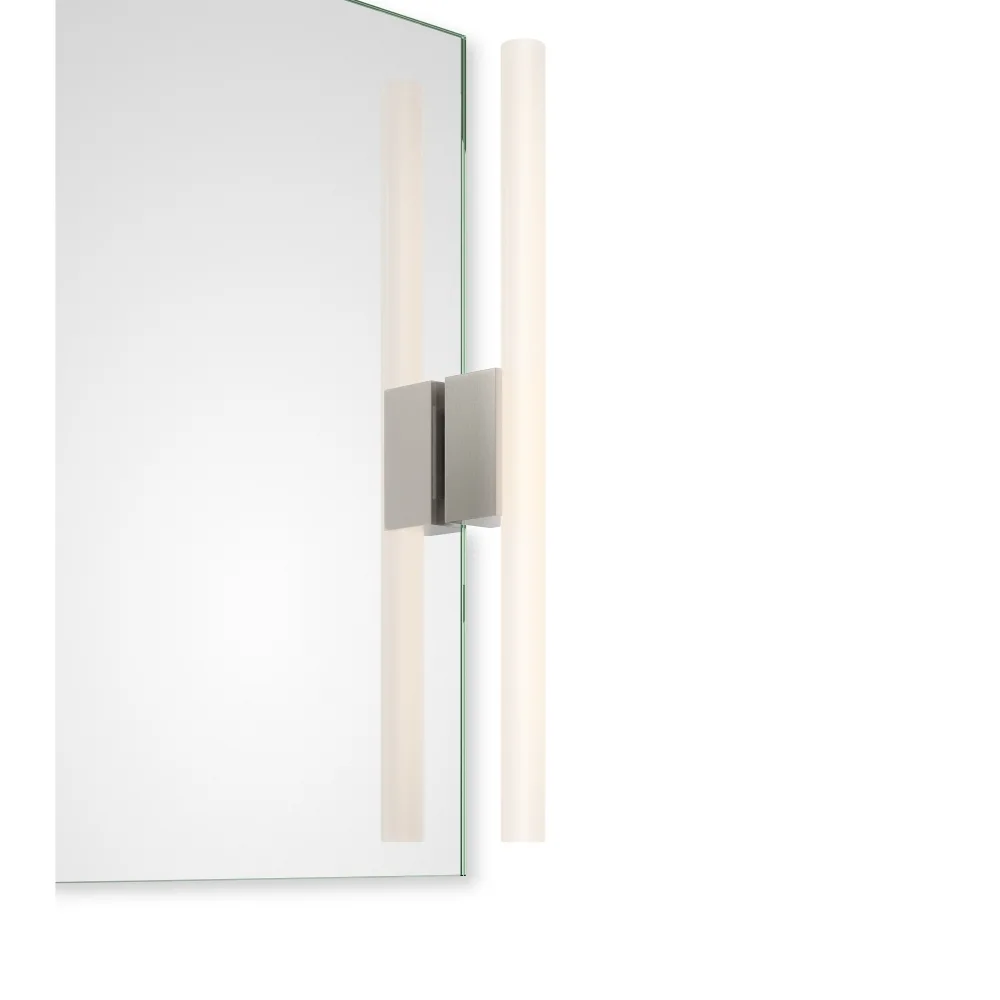 [DEC-0402203] Decor Walther Applique per specchio OMEGA 1, 1x S14d, 30-60cm, 1 attacco, IP20, nichel satinato