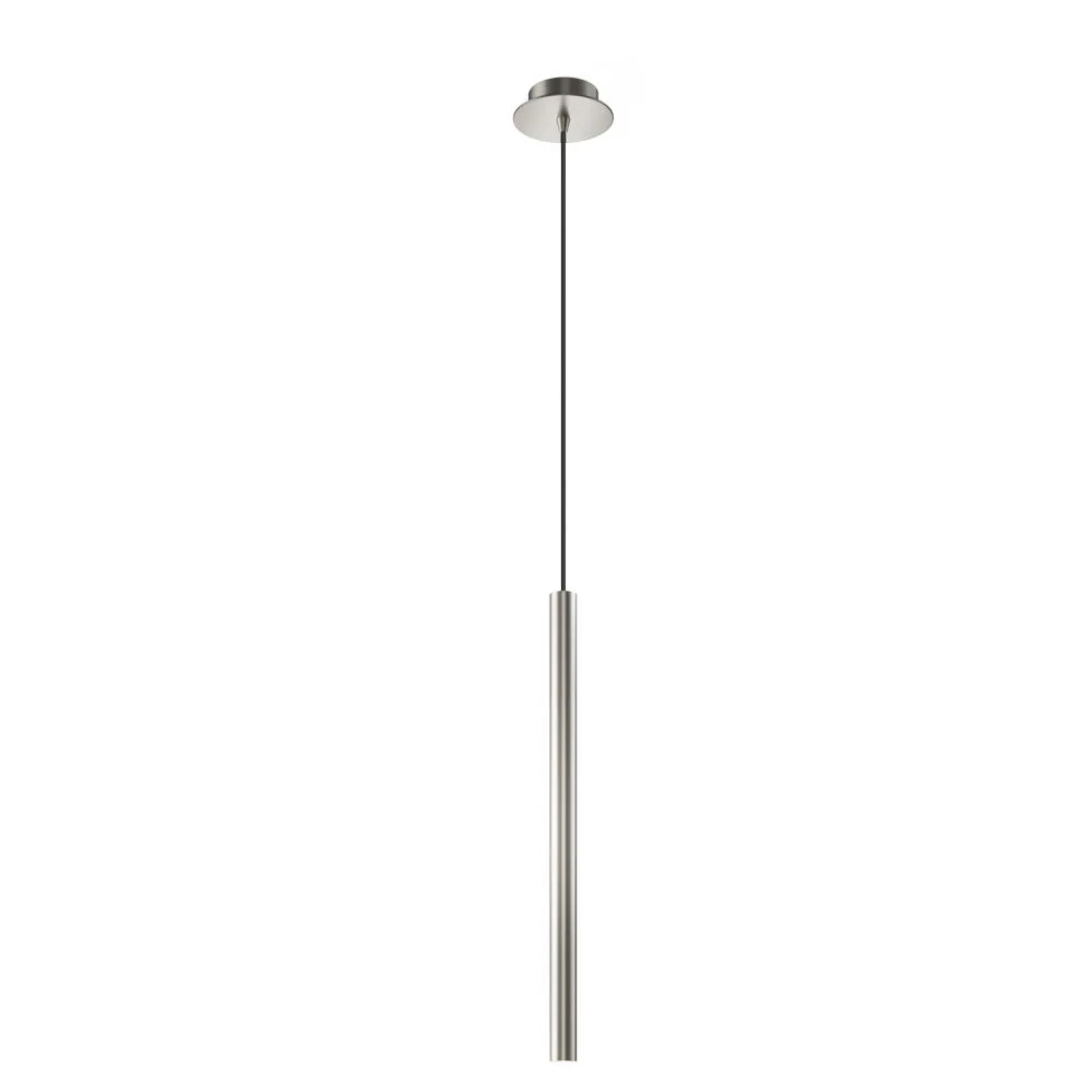 [DEC-0214034] Decor Walther LED-Pendelleuchte PIPE 1, 6,5W, 350mA, 3000K, 600lm, IP20, Nickel satiniert