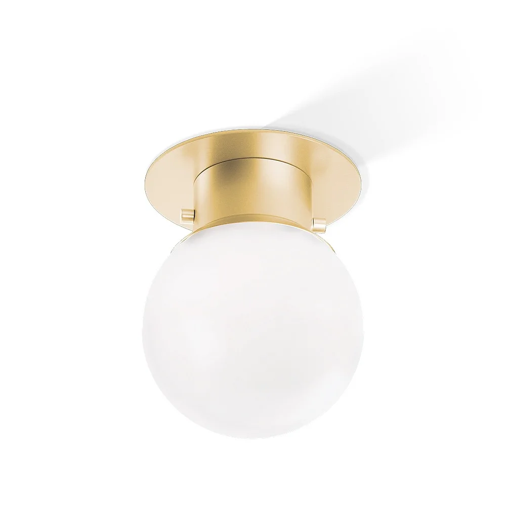 [DEC-0213113] Decor Walther Deckenleuchte GLOBE 20 E27 IP 44, Gold matt