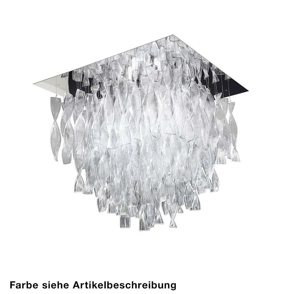[AXO-PLAURAGRBCCRE27] Axolight Deckenleuchte PL AURA GR, E27, IP20, Muranoglas (Chrom Weiß)