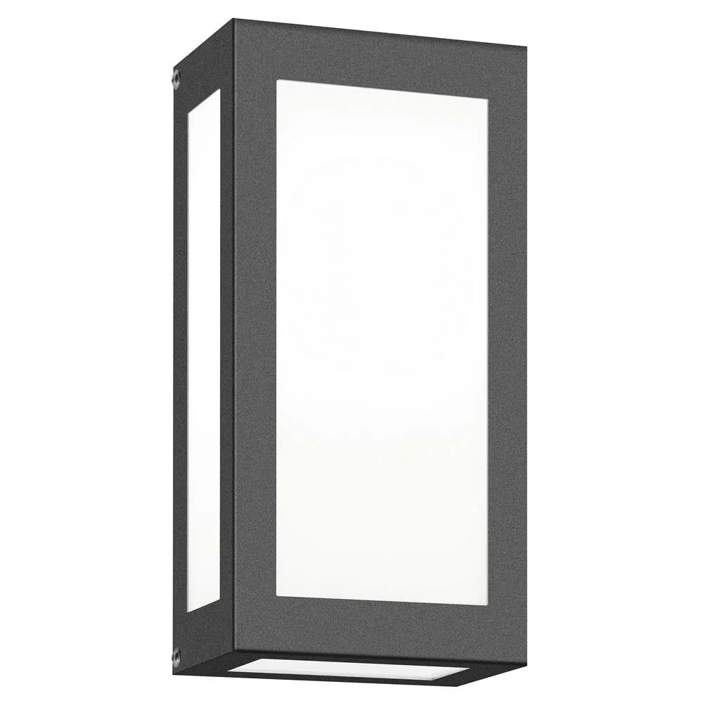 [CMD-67/LED/BM] CMD Applique da esterno LED AQUA RAIN con rilevatore di movimento, IP44, 12W 3000K (antracite)