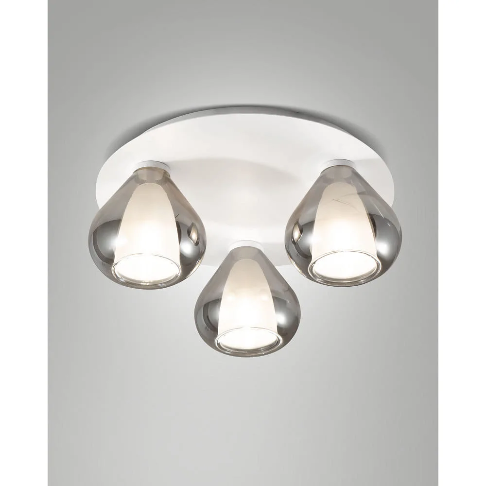[FAB-3481-65-126] LaMiaLuce Ceiling luminaire LILA 3 flames, E14, IP20, dimmable (FAB-3481-65-126)