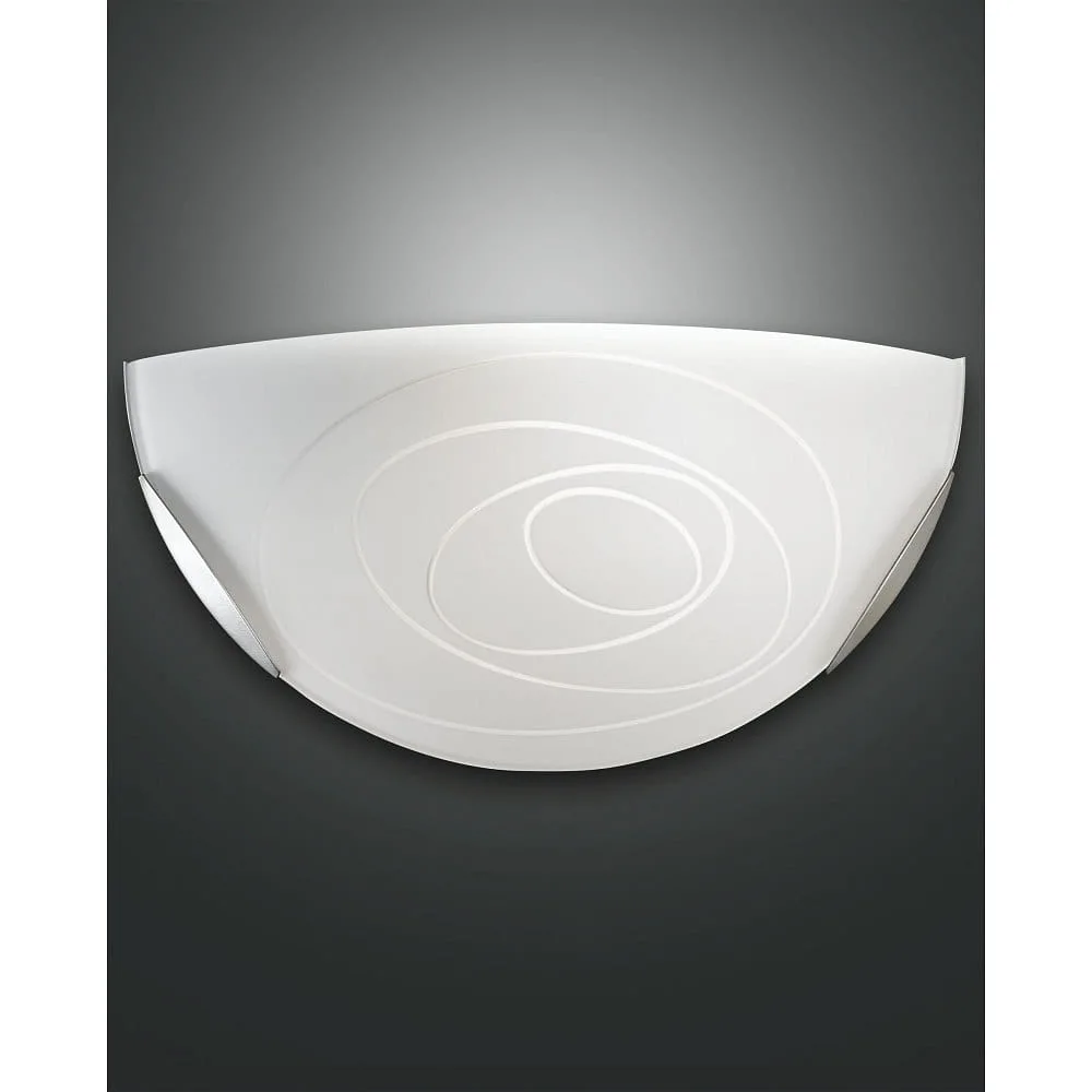 [L-FAB-3061-21-102] LaMiaLuce Fabas Luce KENT Wandleuchte, E27, weiß
