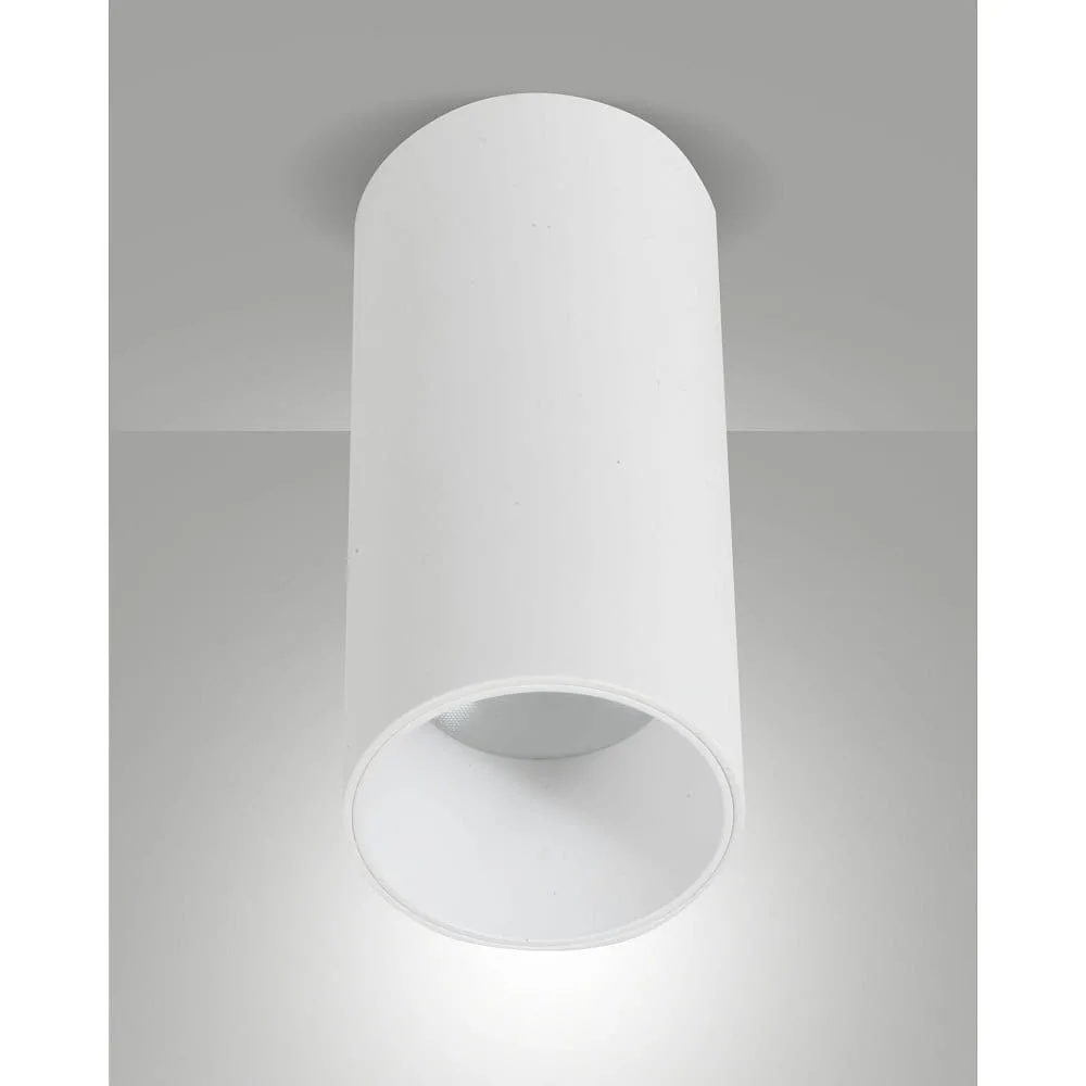 [FAB-6585-02-754] LaMiaLuce Downlight RAY zylindrisch, starr, Aufbauversion IP44, weiß, dimmbar