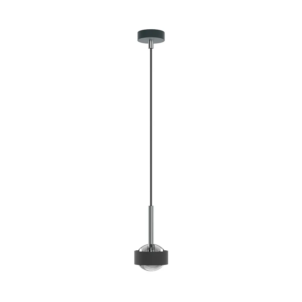 [TOP-5-06002-23] Top Light Pendant luminaire PUK MINI DROP SOLO (COB LED) up / down, rigid, without lens IP20, anthracite matt, dimmable