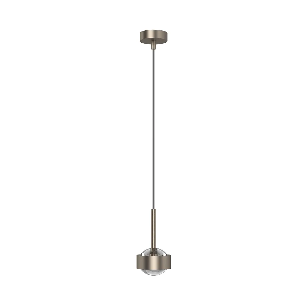 [TOP-5-06003] Top Light Pendelleuchte PUK MINI DROP SOLO (COB LED) nach oben / unten, starr, ohne Linse IP20, Nickel matt, dimmbar