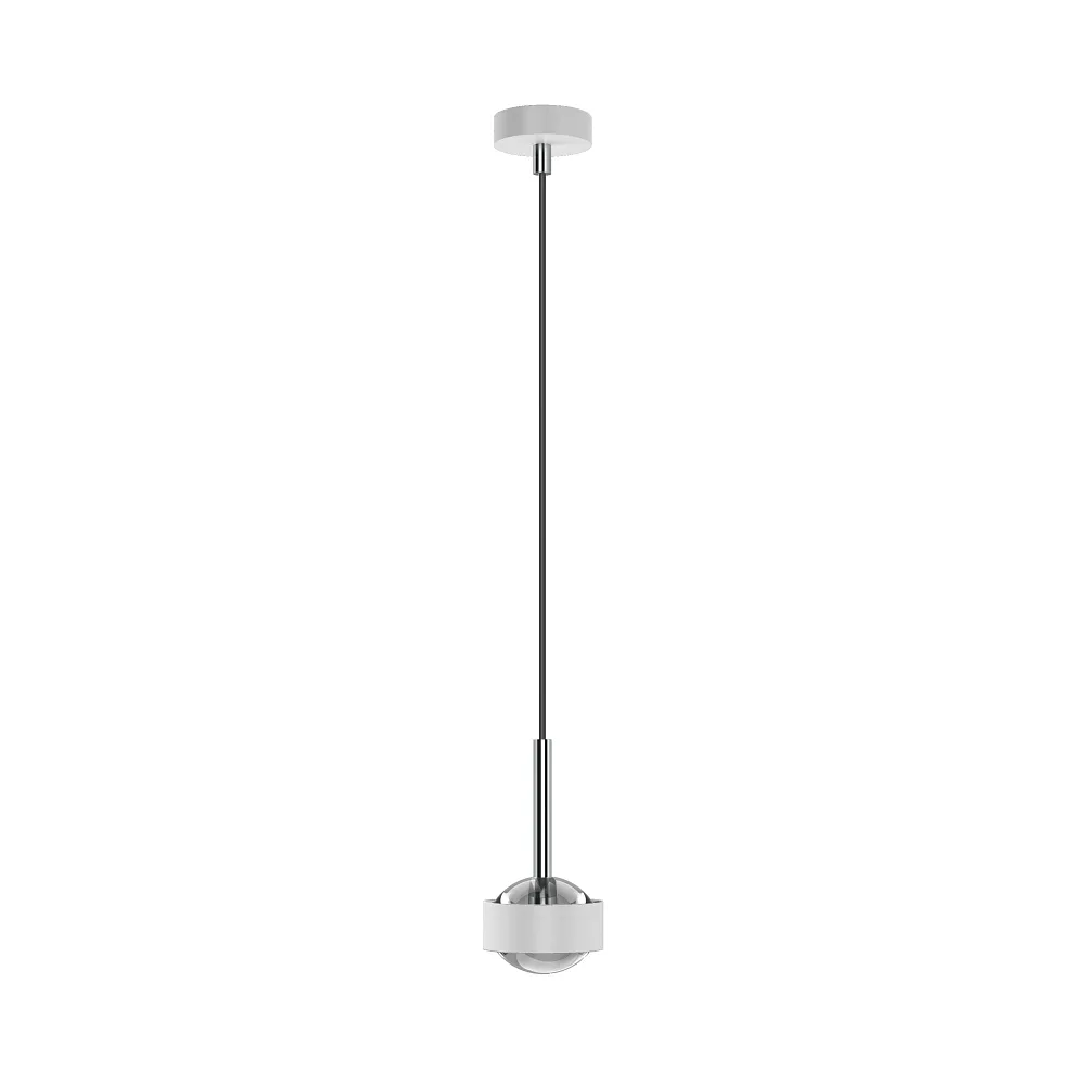 [TOP-5-06002-22] Top Light Suspension PUK MINI DROP SOLO (COB LED) vers le haut / vers le bas, rigide, sans lentille IP20, blanc mat, dimmable (TOP-5-06002-22)