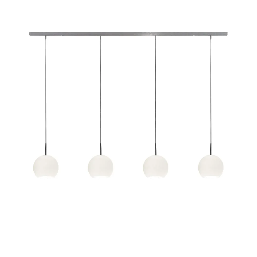 [CSB-BA11-B165A] Casablanca Lampada a sospensione BALL S, 4x E27, IP20, bianco opale opaco