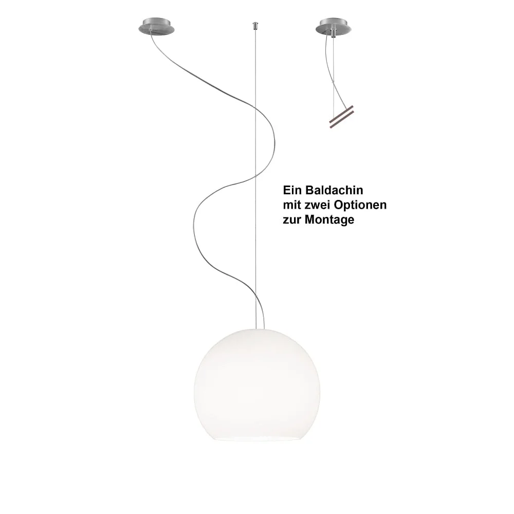 [CSB-BA31-B77A] Casablanca Pendelleuchte BELL, E27, IP20, opalweiß matt, max. 105 W
