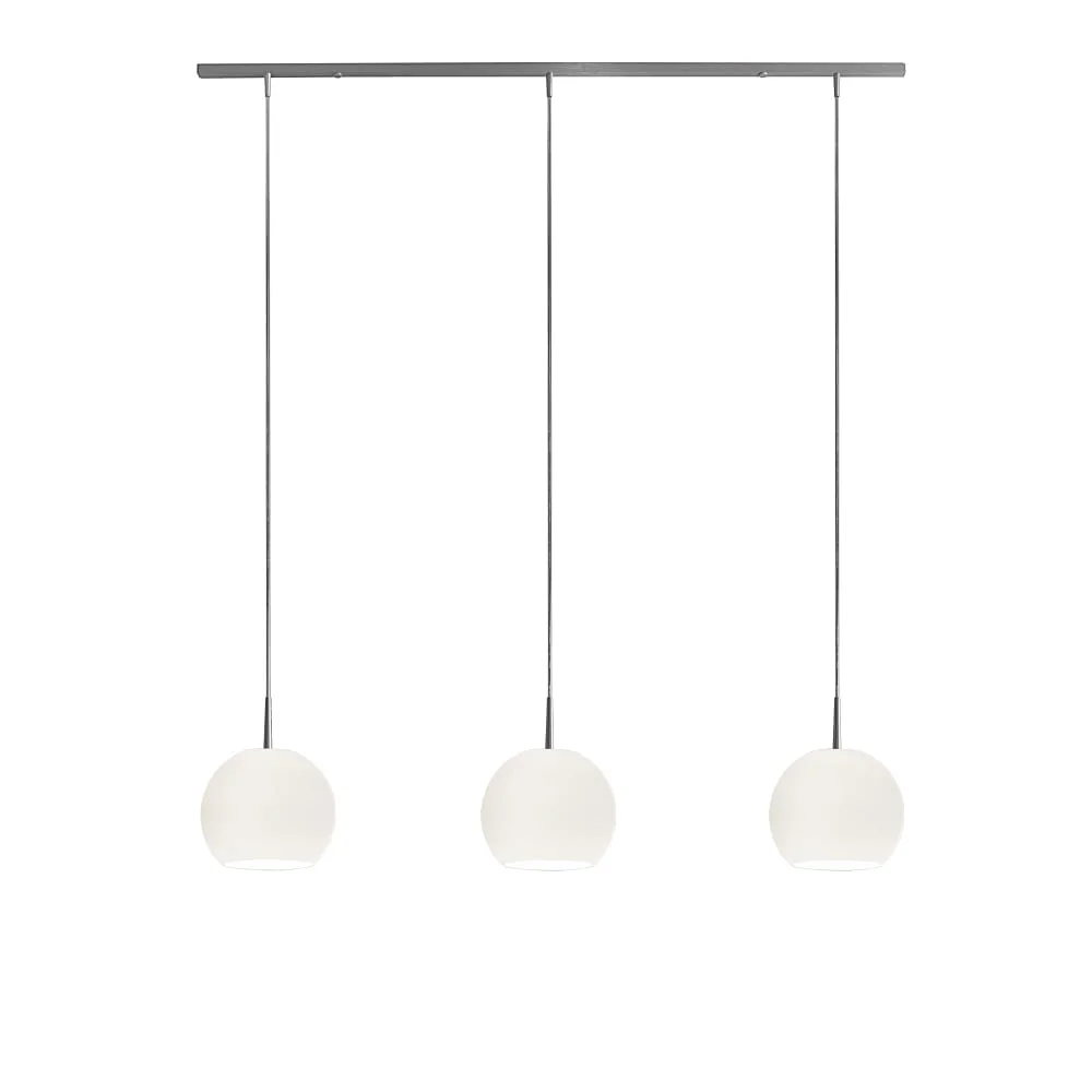 [CSB-BA11-B155A] Casablanca Pendant luminaire BELL, 3x E27, IP20, opal white matt