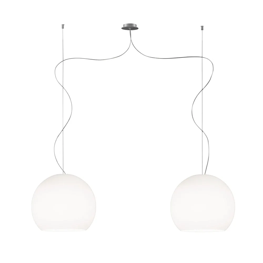 [CSB-BA31-B87A] Casablanca Pendelleuchte BELL, 2x E27, IP20, opalweiß matt, max. 105 W