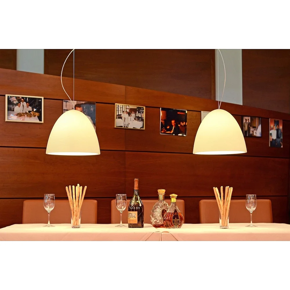 Casablanca Pendant luminaire BELL, 2x E27, IP20, white sand white