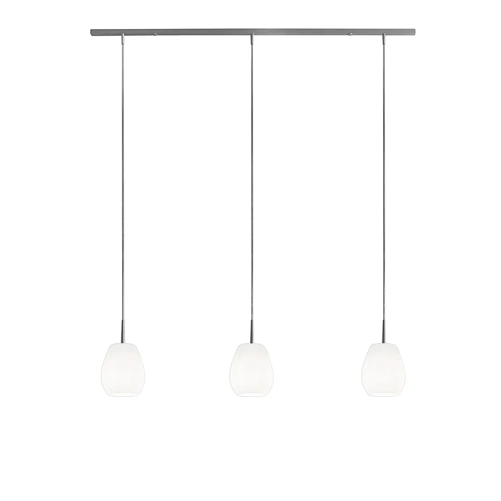[CSB-BA61-B155A] Casablanca Pendelleuchte BAGAN, 3x E27, IP20, opalweiß matt