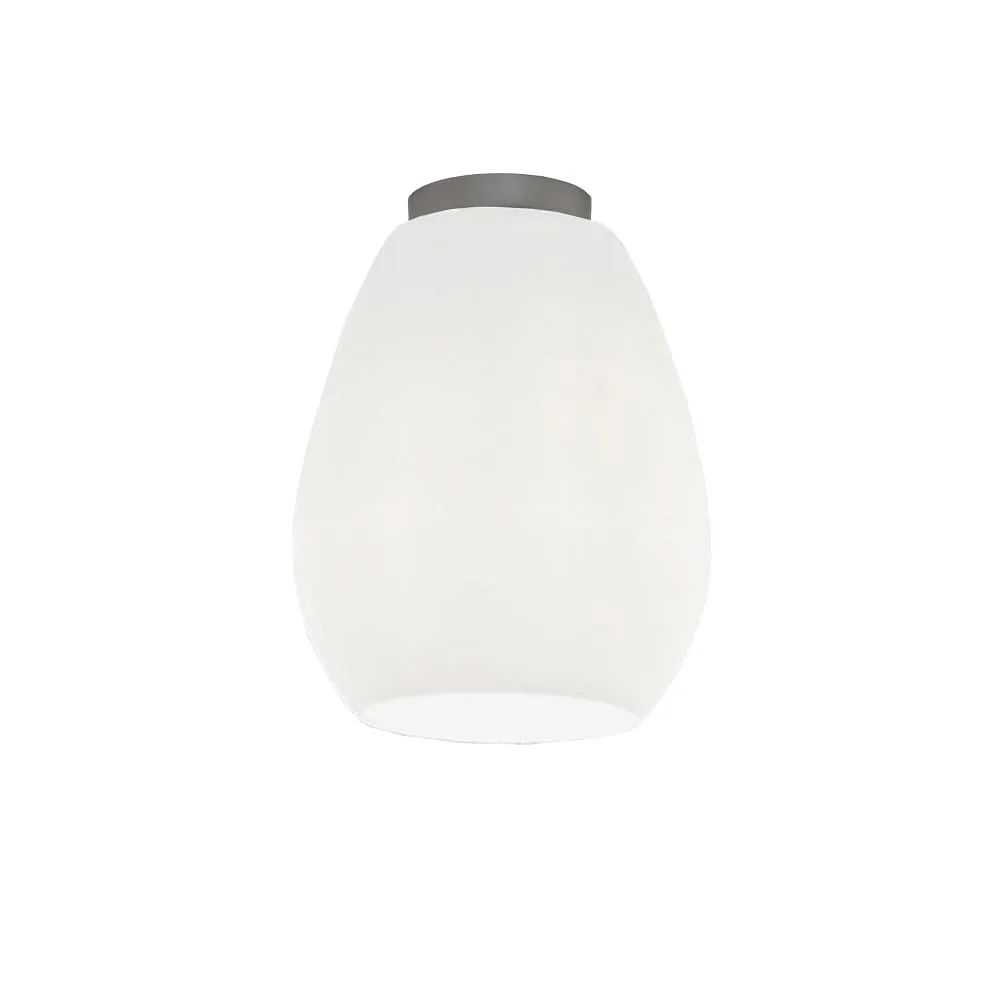 [CSB-BA61-D154A] Casablanca Plafoniera BAGAN, E27, IP20, bianco opale opaco