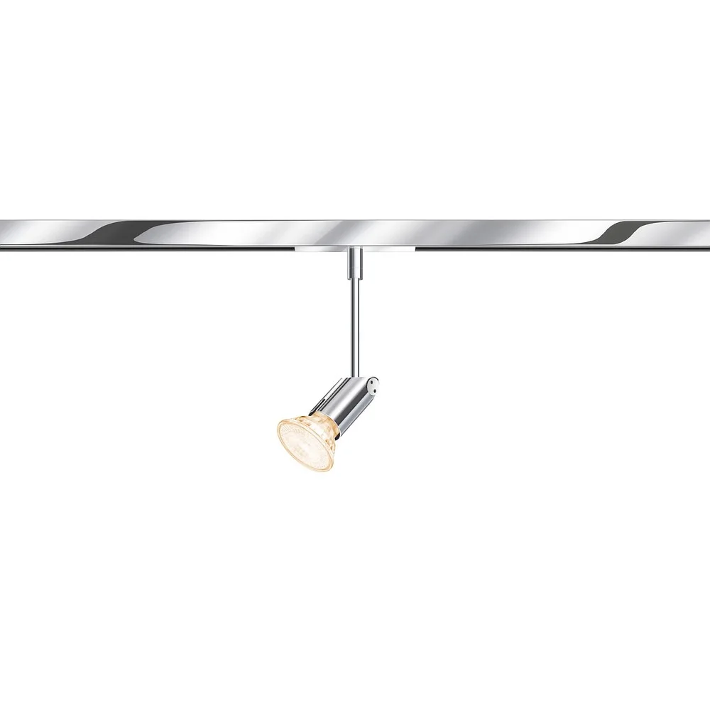 [BRU-710035ch] BRUCK 2-phase spot STAR CLAREO GU10 ALL-IN GU10 IP20, dimmable (chrome)