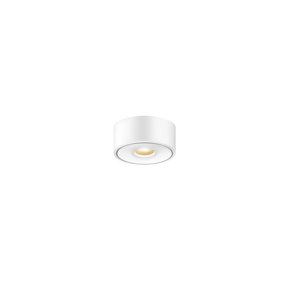 BRUCK Plafoniera VITO 120 50° LV C Dim-To-Warm, diretta / indiretta IP20, bianco, laccato, dimmerabile