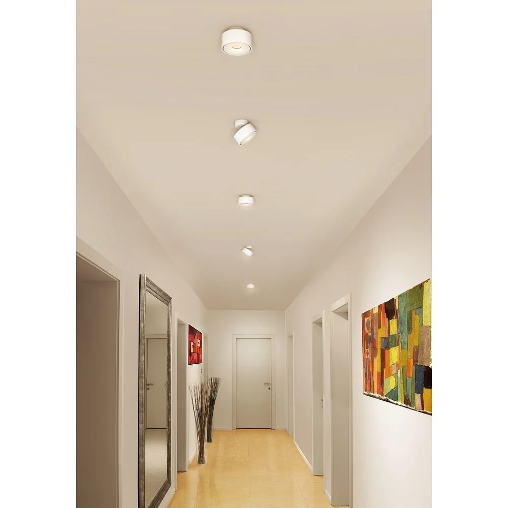 BRUCK Faretto VITO SPOT 50° LV C IP20, bianco, laccato, dimmerabile