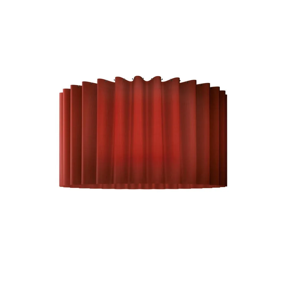 Axolight Plafoniera PL SKIRT 150, E27, IP20, rosso