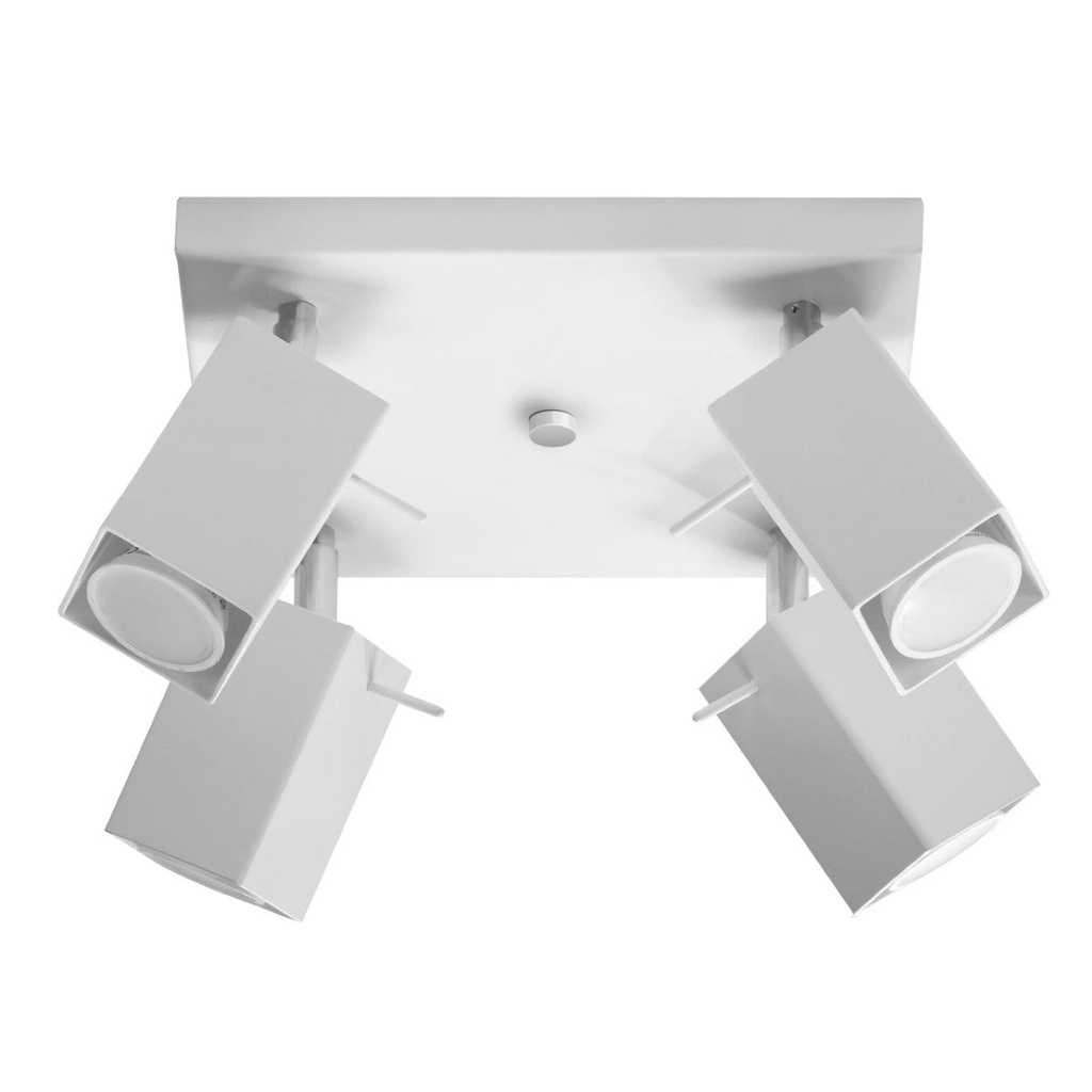 [SL.0098] MERIDA 4 plafoniera (Bianco)