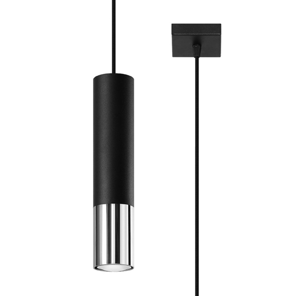[SL.0940] LOOPEZ 1 pendant lamp (Chrome)