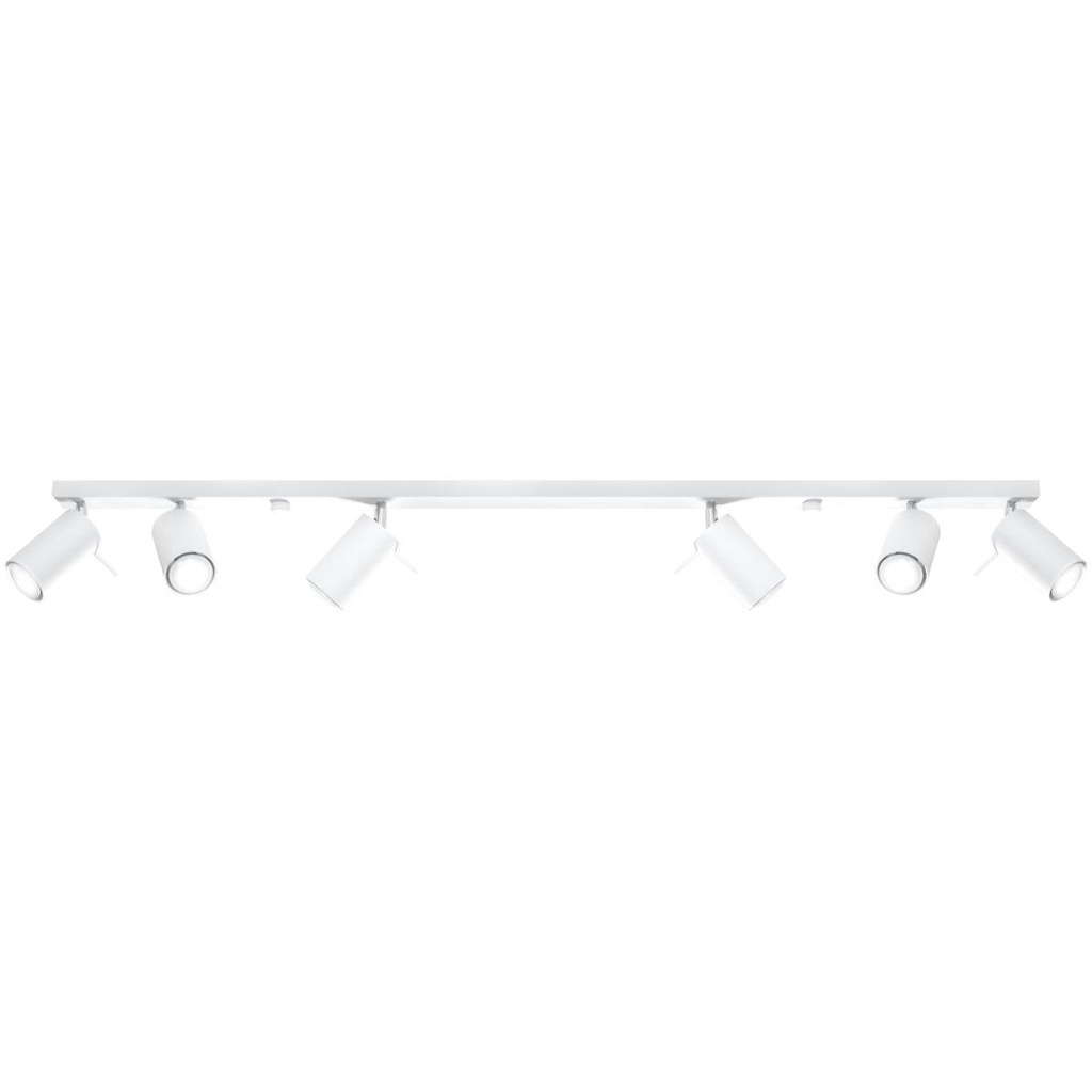 [SL.0333] Lampada da soffitto RING 6L (Bianco)