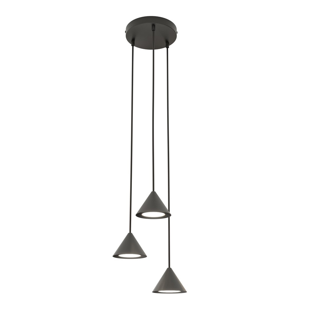 Lampada a sospensione Elit 3 Premium – Nero