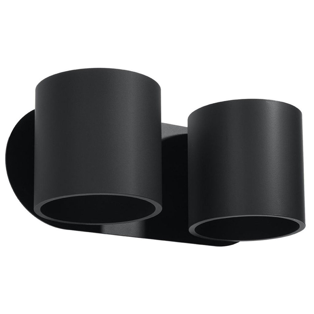 ORBIS 2 wall lamp – Black