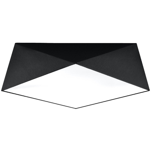 [SL.0693] HEXA 45 Black Ceiling Lamp