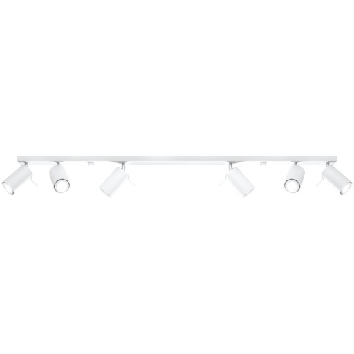 [SL.0333] Lampada da soffitto RING 6L Bianco