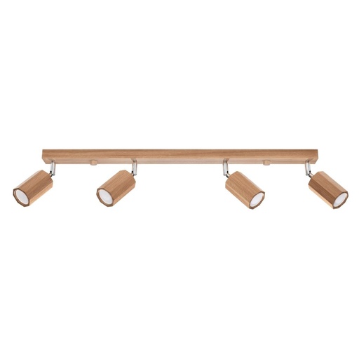 [SL.1031] Lampada da soffitto ZEKE 4 Oak