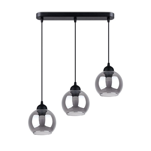 [SL.1142] ALINO 3 Lampada a sospensione nera
