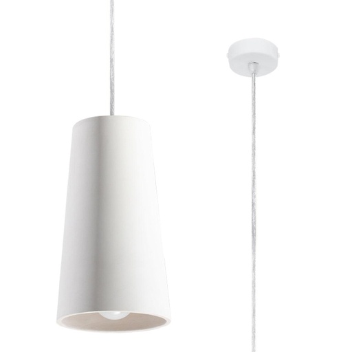 [SL.0849] Lampada a sospensione in ceramica GULCAN