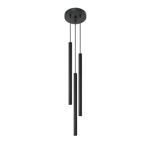[SL.0471] Lampada a sospensione PASTELO 3P nero