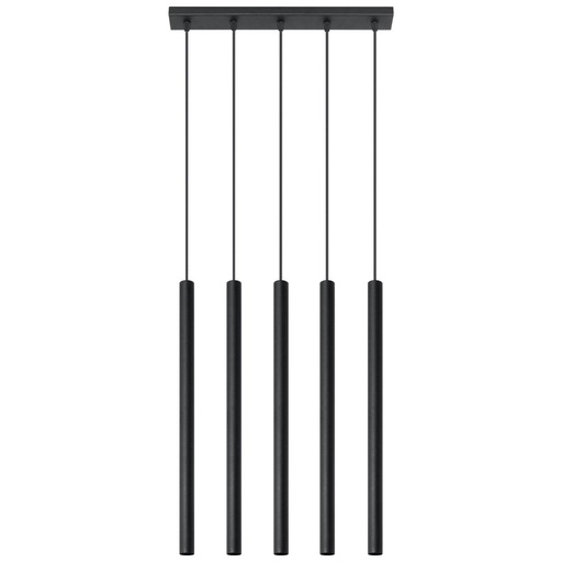 [SL.0472] PASTELO 5 Lampada a sospensione nera