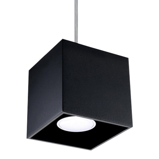 [SL.0060] QUAD 1 lampada a sospensione nera
