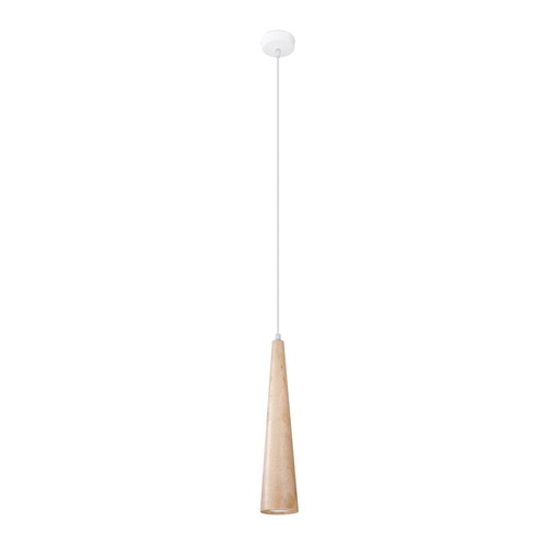 [SL.1100] SULA 1 Lampada a sospensione in legno naturale
