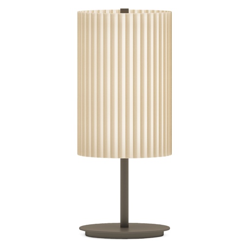 E9 Pleated Table Lamp Exclusive Handmade in Italy