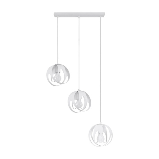 [SL.1085] Lampada a sospensione TULOS 3L bianco