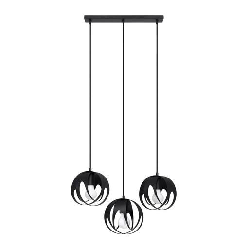 [SL.1089] Lampada a sospensione TULOS 3L nero