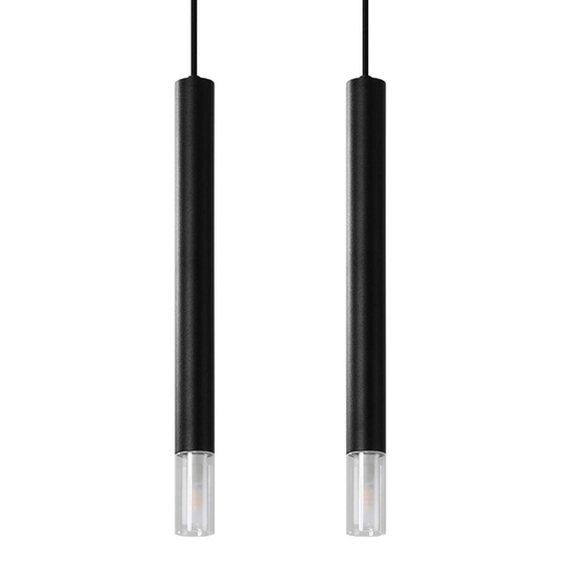 [SL.0961] Lampada a sospensione WEZYR 2 nero