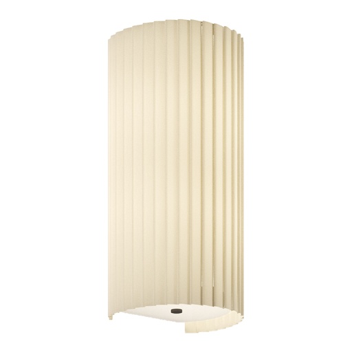 E14 MINA Lampada da Parete in Tessuto Plisse Interamente Fatto a Mano in Italia 