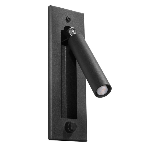 [SL.0956] Lampada da parete ENIF nero