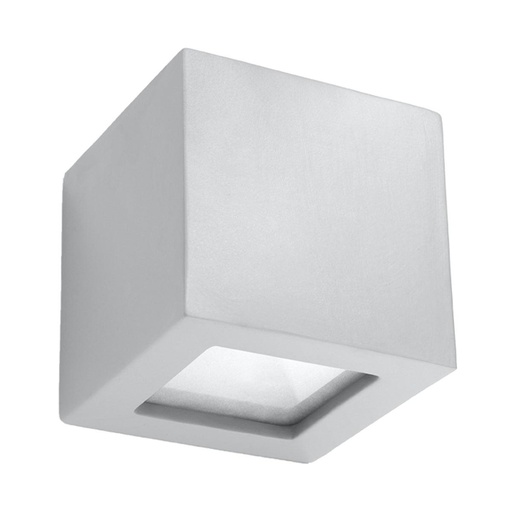 [SL.0871] Lampada da parete in ceramica LEO grigio