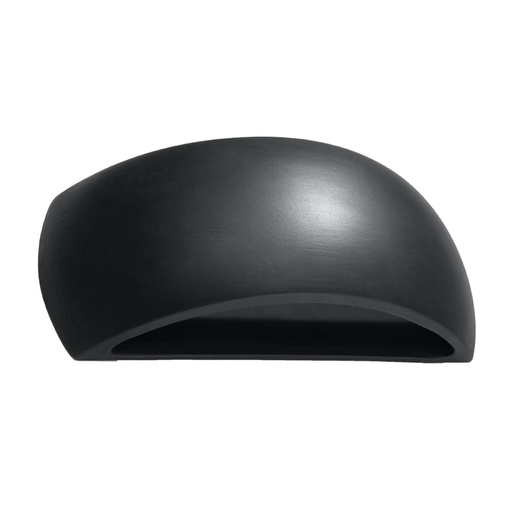 [SL.0876] Lampada da parete in ceramica PONTIUS nero