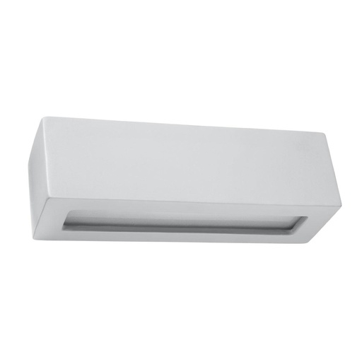 [SL.0877] Lampada da parete in ceramica VEGA grigio