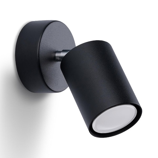 [SL.1126] Lampada da parete LEMMI 1 nero