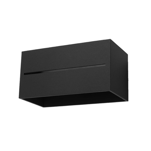 [SL.0530] Lampada da parete LOBO MAXI nero