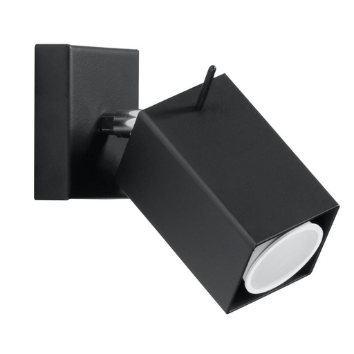 [SL.0099] MERIDA lampada da parete nera
